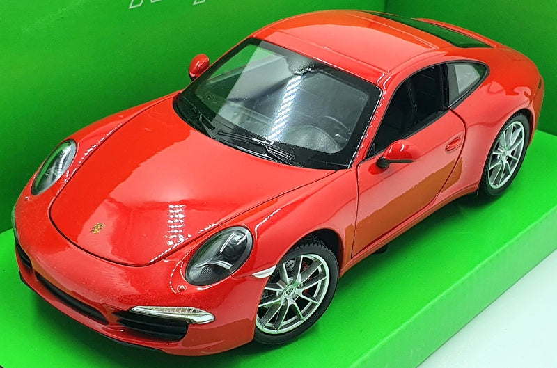 WELLY 1/24 - 24040W PORSCHE 911 991 CARRERA S RED