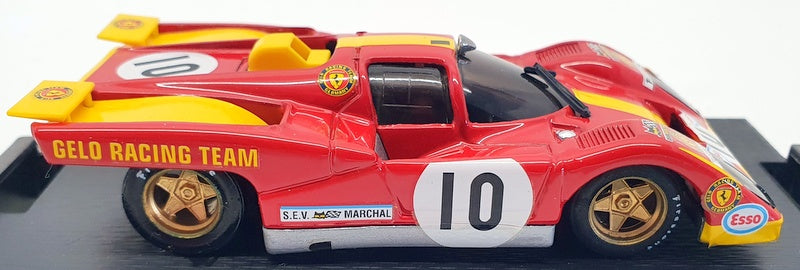 Brumm 1/43 Scale S047 - Ferrari 512M Suderia Gelo Racing LM '71 Loos/Pesch