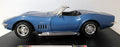 Revell 1/18 Scale Diecast 8819 - '69 Chevrolet Corvette Convertible - Blue