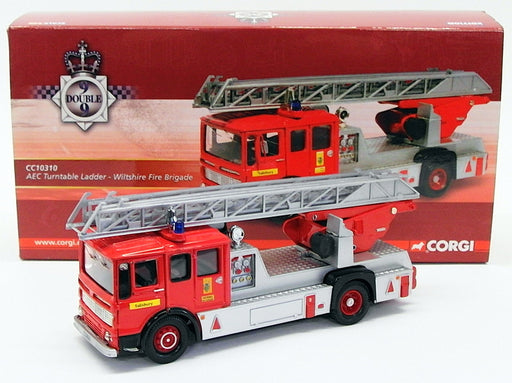 Corgi 1/50 Scale Model CC10310 - AEC Turntable Ladder - Wiltshire Fire Brigade