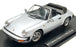 KK Scale 1/18 Scale Diecast KKDC180712 - Porsche 911 Carrera Cabrio 1988 Silver