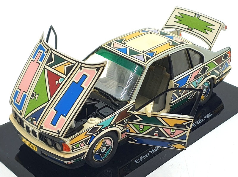 Minichamps Art Cars 1/24 Scale MC231122A Esther Mahlangu BMW 525i