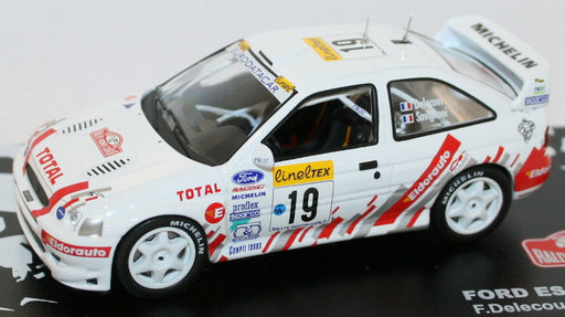 Altaya 1/43 Scale - Ford Escort WRC - Rallye Monte Carlo 1999 #19 - Delecour