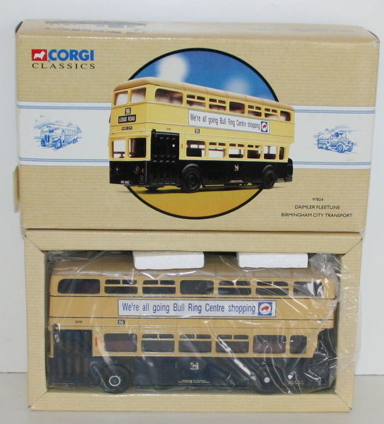 CORGI 97824 DAIMLER FLEETLINE - BIRMINGHAM CITY TRANSPORT