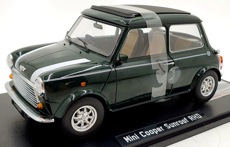 KK Scale 1/12 Scale KKDC120072R - Mini Cooper Sunroof RHD - Black/White Roof