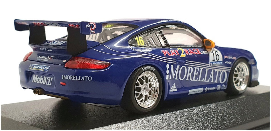 Minichamps 1/43 Scale 400 066416 - Porsche 911 GT3 #16 Supercup 2006