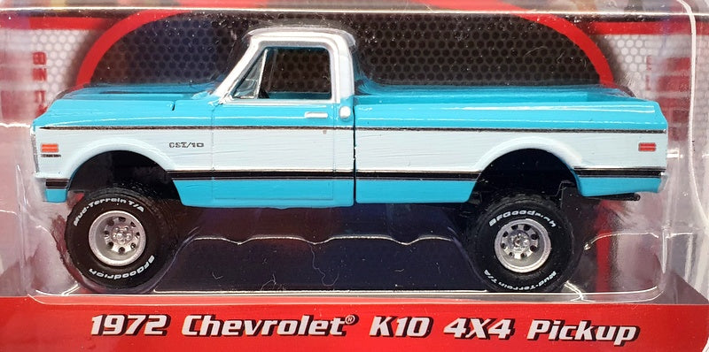 Greenlight 1/64 Scale Model Car 37220-D - 1972 Chevrolet K10 4x4 Pickup