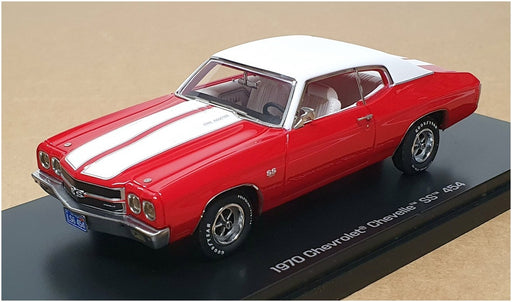 Auto World 1/43 Scale AWR1134/06 - 1970 Chevrolet Chevelle SS 454 - Red/White