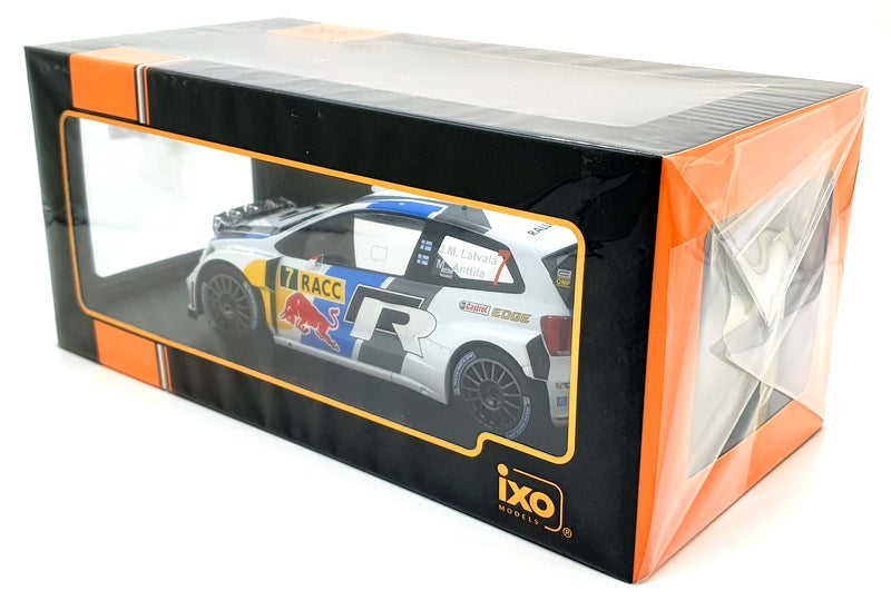 IXO 1/18 Scale 18RMC070B - Volkswagen Polo R WRC #7 Rally 2013  J.M.Latvala