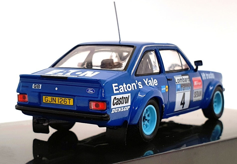 Ixo 1/43 Scale RAC330 Ford Escort MkII RAC Rally 1979 #4 Waldegaard/Thorszelius