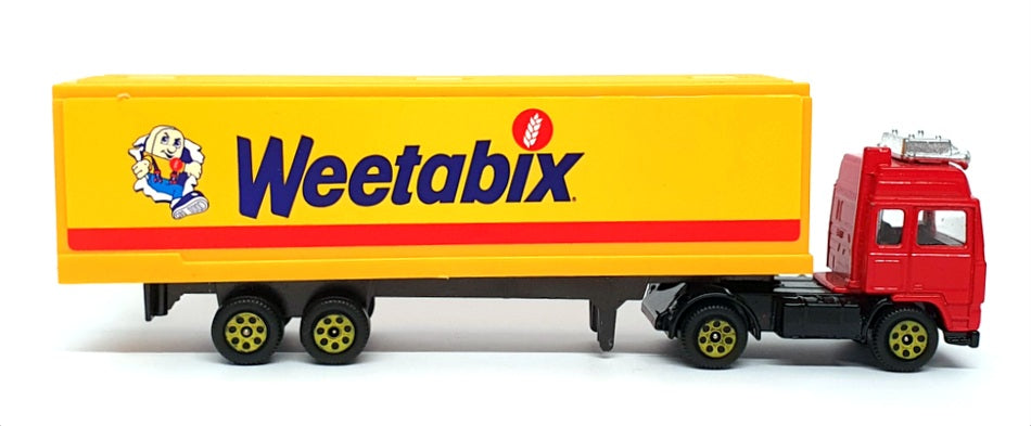 Corgi 1/64 Scale 53348 - Volvo Truck & Trailer Weetabix - Yellow/Red