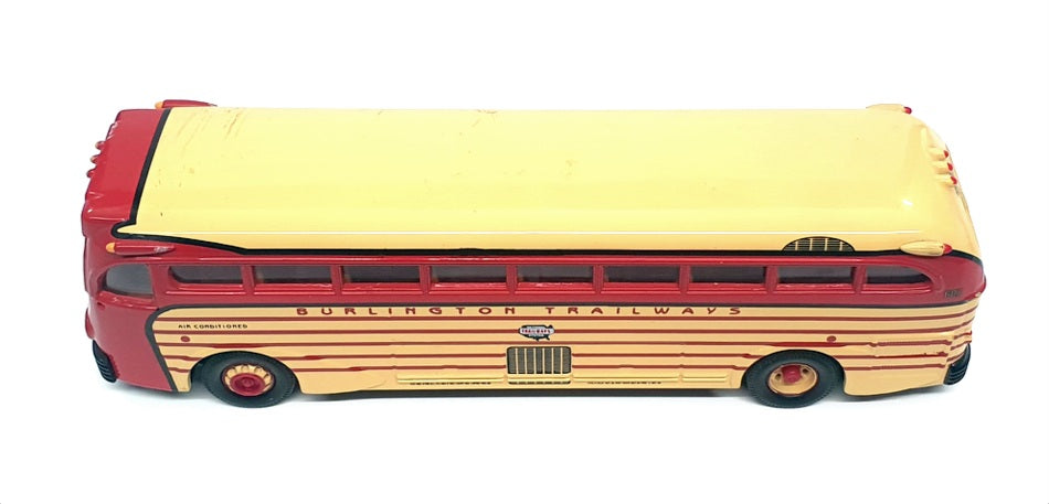 Corgi 1/50 Scale Diecast 98465 - Yellow Coach 743 - Burlington Trailways