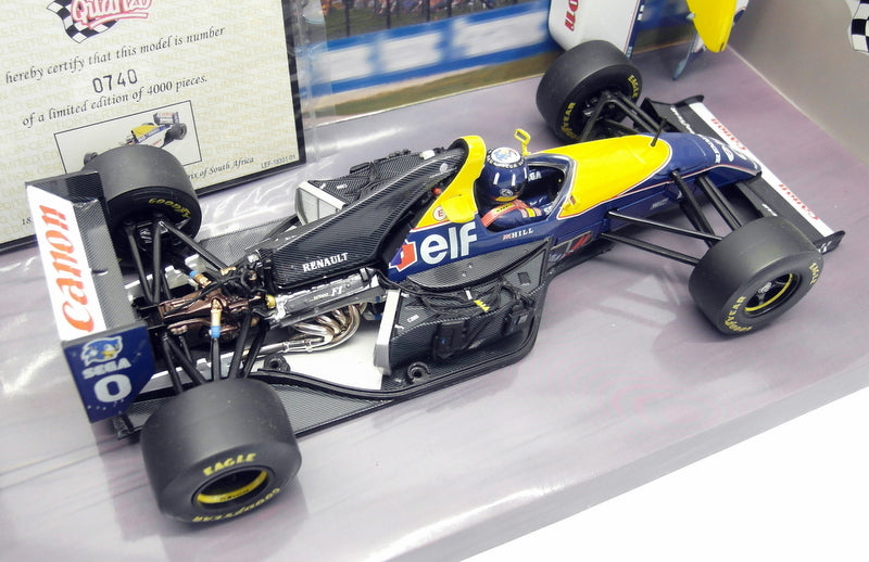 Quartzo 1/18 Scale - 18331 Williams FW15C Damon Hill 1993 GP of South Africa