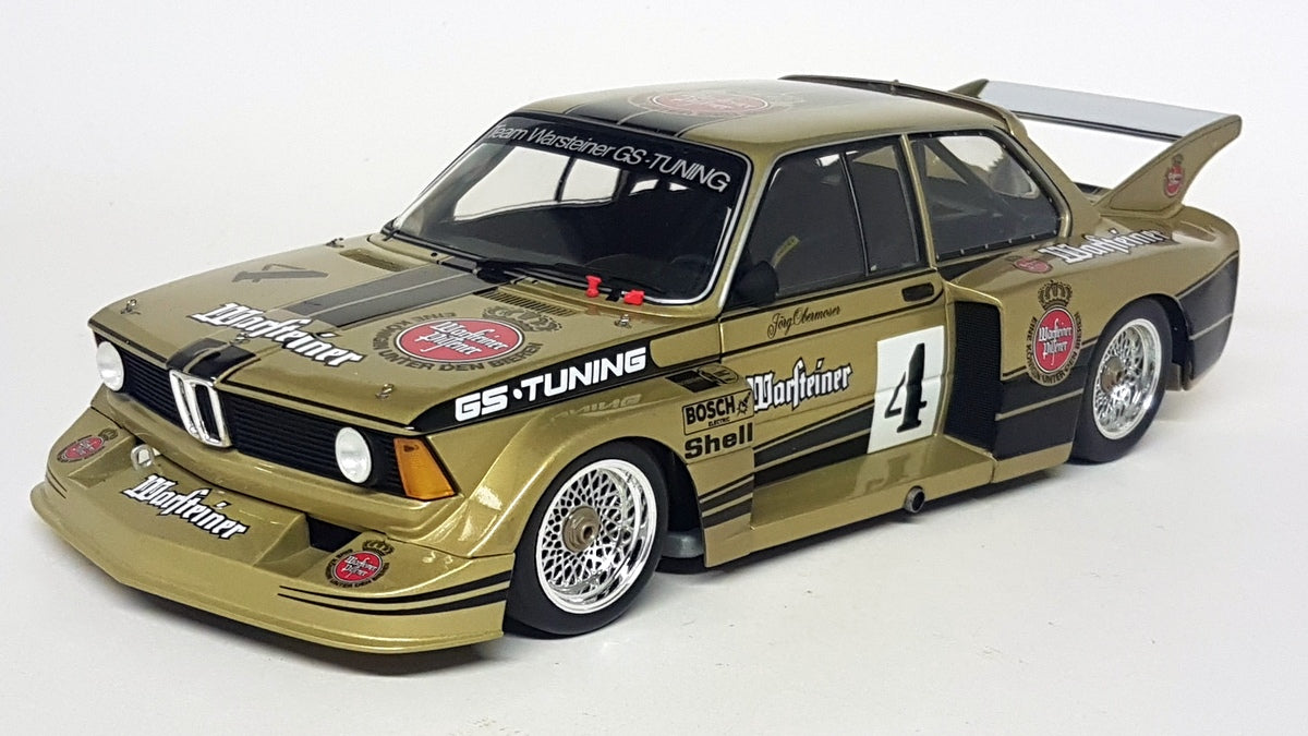 Minichamps 1/18 Scale - 180 772105 BMW 320i Warsteiner Jorg Obermoser DRM 1977