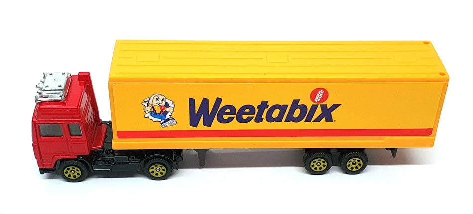 Corgi 1/64 Scale 53348 - Volvo Truck & Trailer Weetabix - Yellow/Red