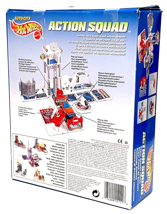 Hotwheels 15111 - Auto City Action Squad Super Rescue Centre