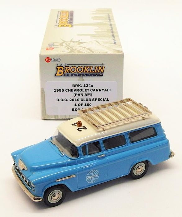 Brooklin Models 1/43 Van BRK134X - 1955 Chevrolet Suburban Carryall Pan Am