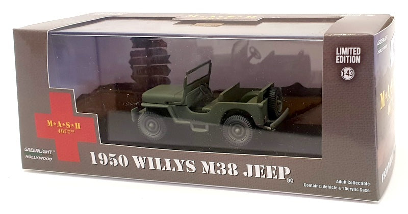 Greenlight 1/43 Scale Model Car 86594 - 1950 Willys CJ-2A Jeep