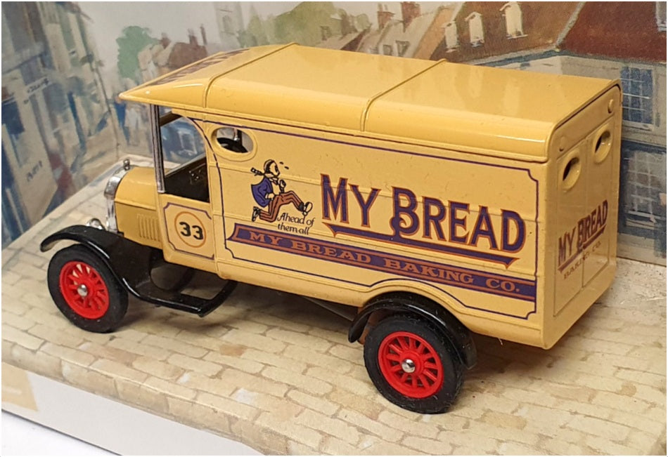 Matchbox Models Of Yesteryear Y21 - 1926 Ford Model TT Van "My Bread" - Beige