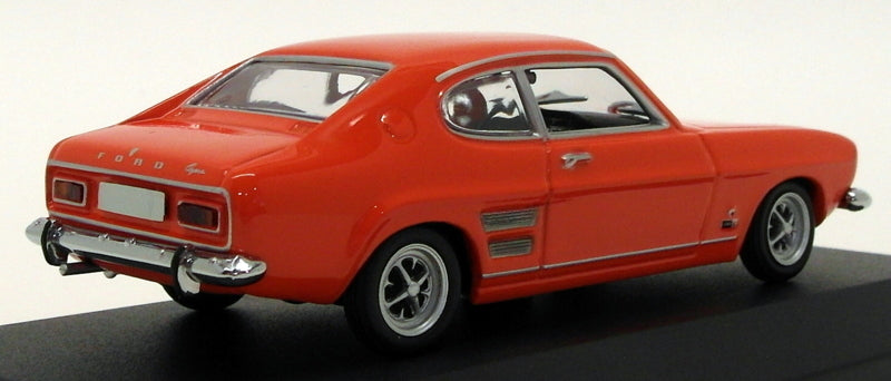 Minichamps 1/43 Scale Model Car 430 085510 - 1969 ford capri - light red