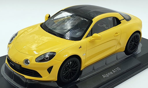 Norev 1/18 Scale Diecast 185315 - Alpine A110 2020 Edition Color - Yellow