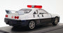 MTECH 1/43 Scale MP-06 - Nissan Skyline Patrol Car - White/Black