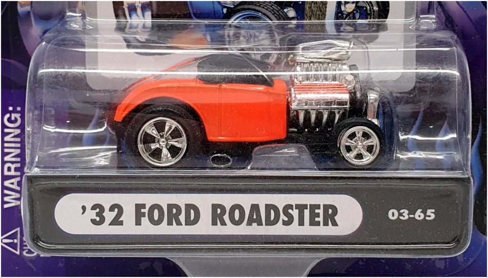 Muscle Machines 1/64 Scale Diecast 03-65 - 1932 Ford Roadster - Orange