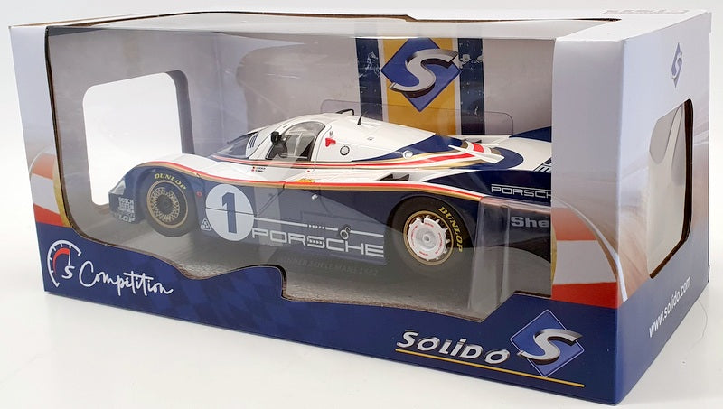 Solido 1/18 Scale Model Car S1805501 - Porsche 956 LH Le Mans 1982