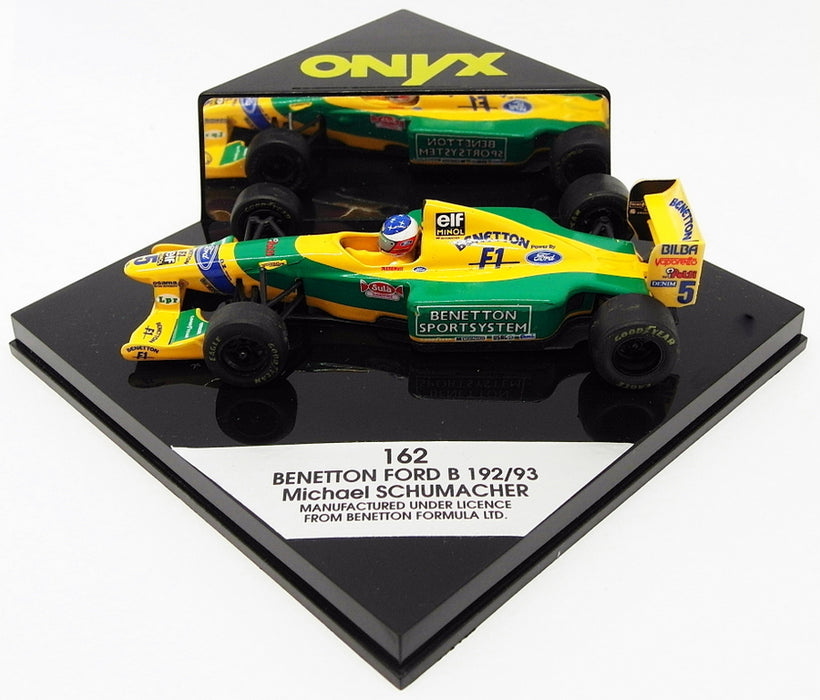 Onyx 1/43 Scale Model Car 162 - Benetton Ford B 192/93 - Michael Schumacher