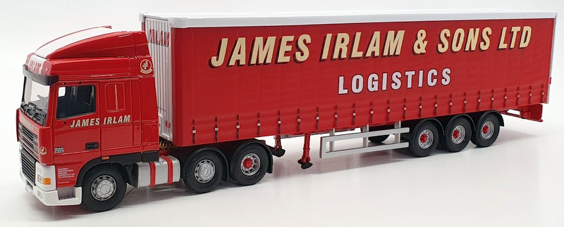 Corgi 1/50 Scale Model Truck CC13231 - DAF XF Curtainside James Irlam & Sons