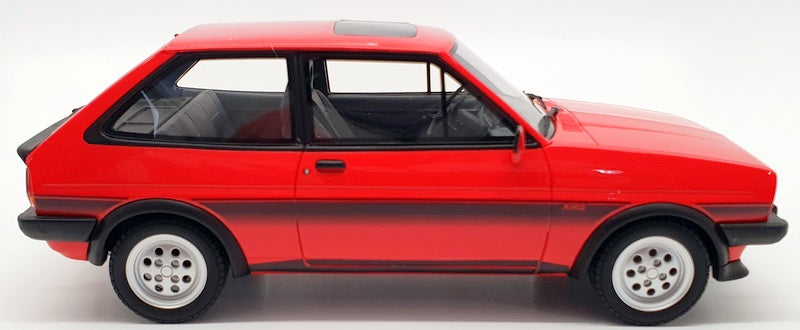 Otto Mobile 1/18 Scale Model Car OT848 - 1981 Ford Fiesta MKI XR2 - Red