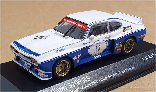 Minichamps 1/43 Scale 400 058000 Ford Capri RS 3100 Euro Challenge Class Winner