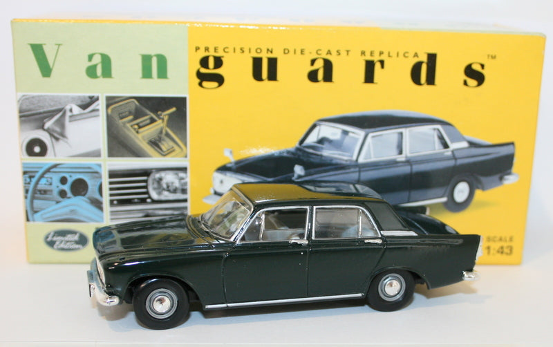 Vanguards 1/43 Scale Diecast VA46001 - Ford Zephyr 6 MKIII - Goodwood Green