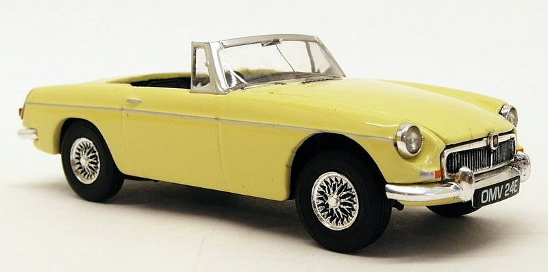 Vanguards 1/43 Scale Diecast VA10705 - MGB Open Top - Pale Primrose