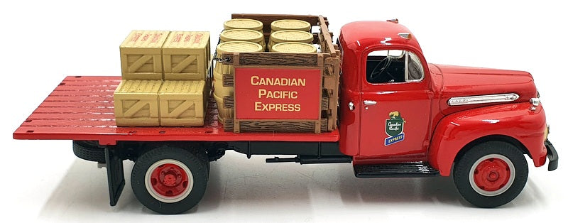 First Gear 1/34 Scale 18-1331 - 1951 Ford F-6 Stake Truck Canadian Pacific