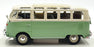 Maisto 1/25 Scale Diecast 31956G - Volkswagen Van Samba - Green/White