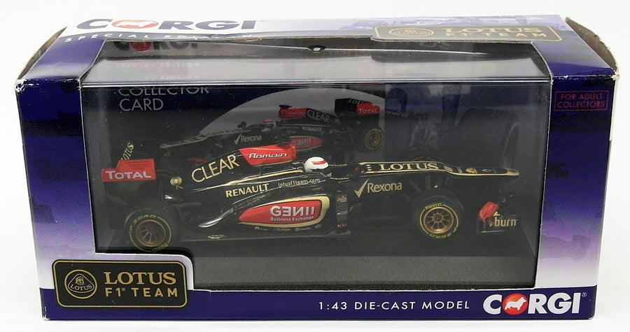 Corgi 1/43 Scale CC56802 - Lotus F1 Team E21 2013 - Romain Grosjean