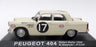 Altaya 1/43 Scale PE6817 - Peugeot 404 Safari Rally 1968 - #17 Nowicki/Cliff