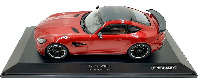 Minichamps 1/18 Scale 155 036027 - Mercedes-Benz AMG GTR 2021 Red Met