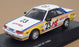 Kyosho 1/43 Scale 03602E Auto Tech Nissan Skyline RS Turbo #23 White/Blue/Yellow