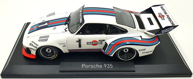 Norev 1/18 Scale 187439 - Porsche 935 Dijon 6H 1976 Martini Ickx/Mass #1