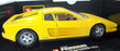 Burago 1/18 Scale diecast - 3004 Ferrari Testarossa 1984 yellow