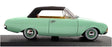 Detail Cars 1/43 Scale ART186 - 1960 Ford Taunus Badew Soft Top - Lt Green/Black