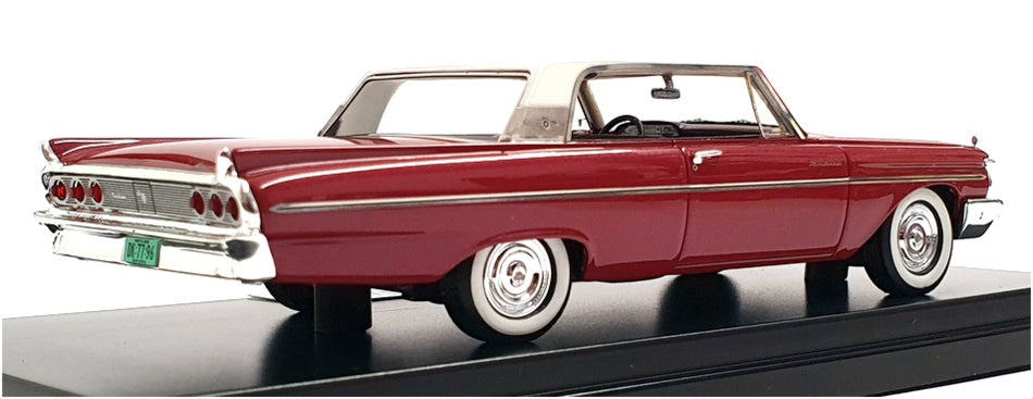 Goldvarg 1/43 Scale GC-036A - 1961 Mercury Monterey - Met Red/White