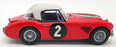 Kyosho 1/18 Scale 08146A - Austin Healey 3000 Austrian Alpine Rally 1964 - Red