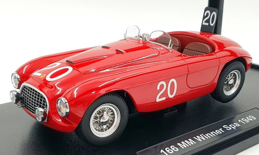 KK Scale 1/18 Scale Diecast KKDC180914 - Ferrari 166 SPA 1949 - Red #20