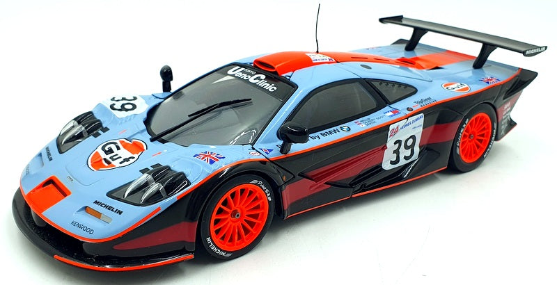 UT 1/18 Scale Diecast DC26123T - McLaren F1 GTR GULF Le Mans #39