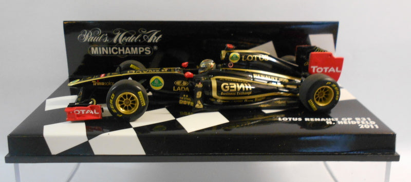 Minichamps F1 1/43 Scale - 410110009 LOTUS RENAULT GP R31 N.HEIDFELD 2011