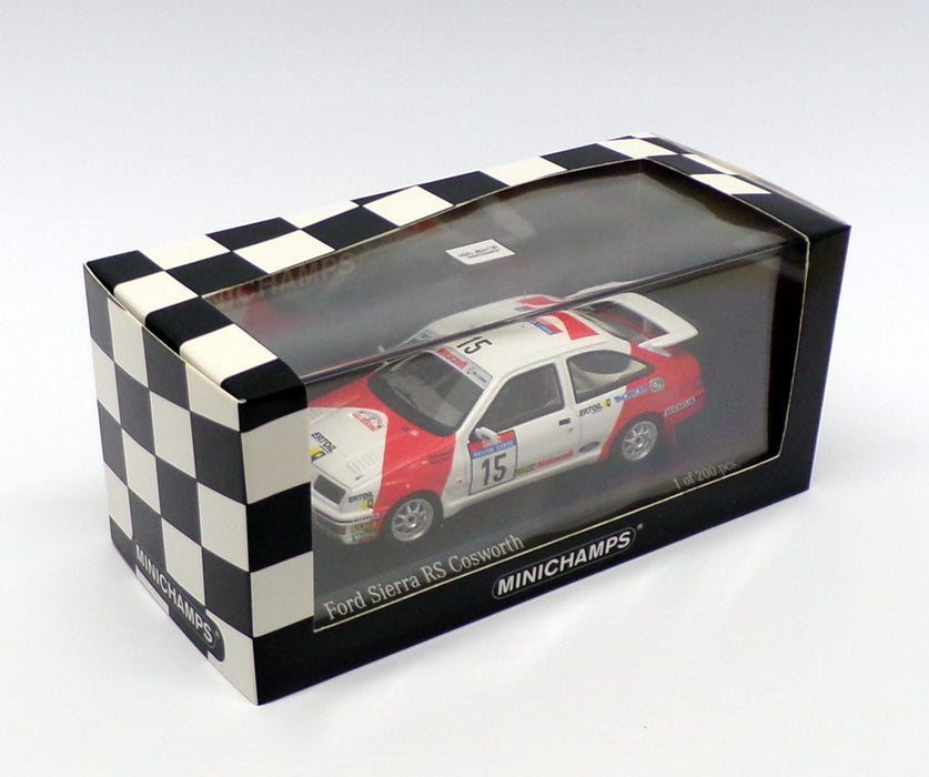 Minichamps 1/43 Scale 437 878015 - Ford Sierra RS Cosworth - Tour de Corsa '87