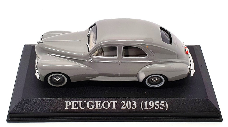 Altaya 1/43 Scale Diecast A151121A - 1955 Peugeot 203 - Grey